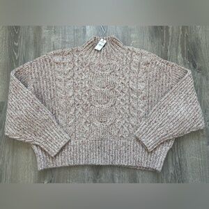 NWT Express Women's Cable Knit Sweater - Size L